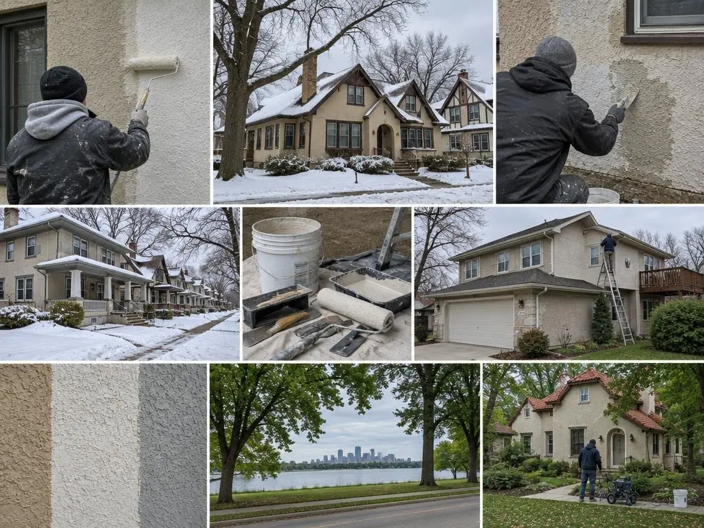 Stucco Recoating & Color Coat in Minneapolis, MN